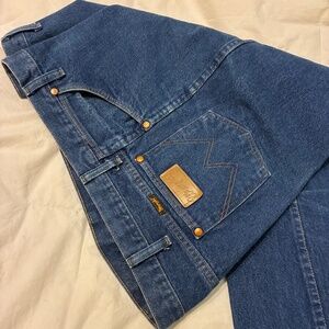 Men's Wrangler 936PWD Cowboy cut Slim fit jeans - size 44x30